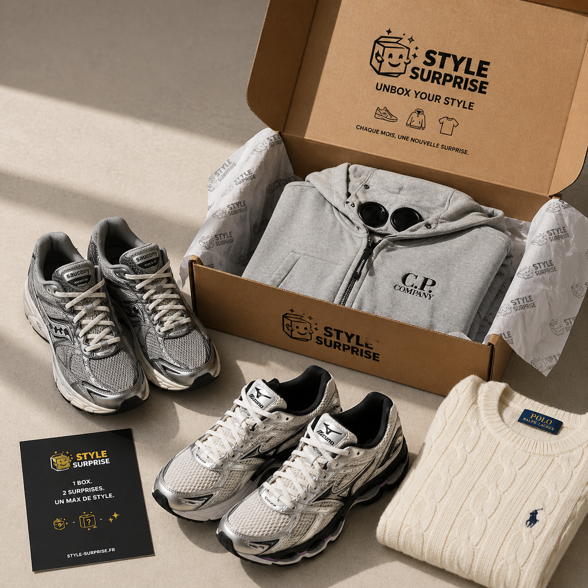 Box DUO Style Surprise — Abonnement Premium